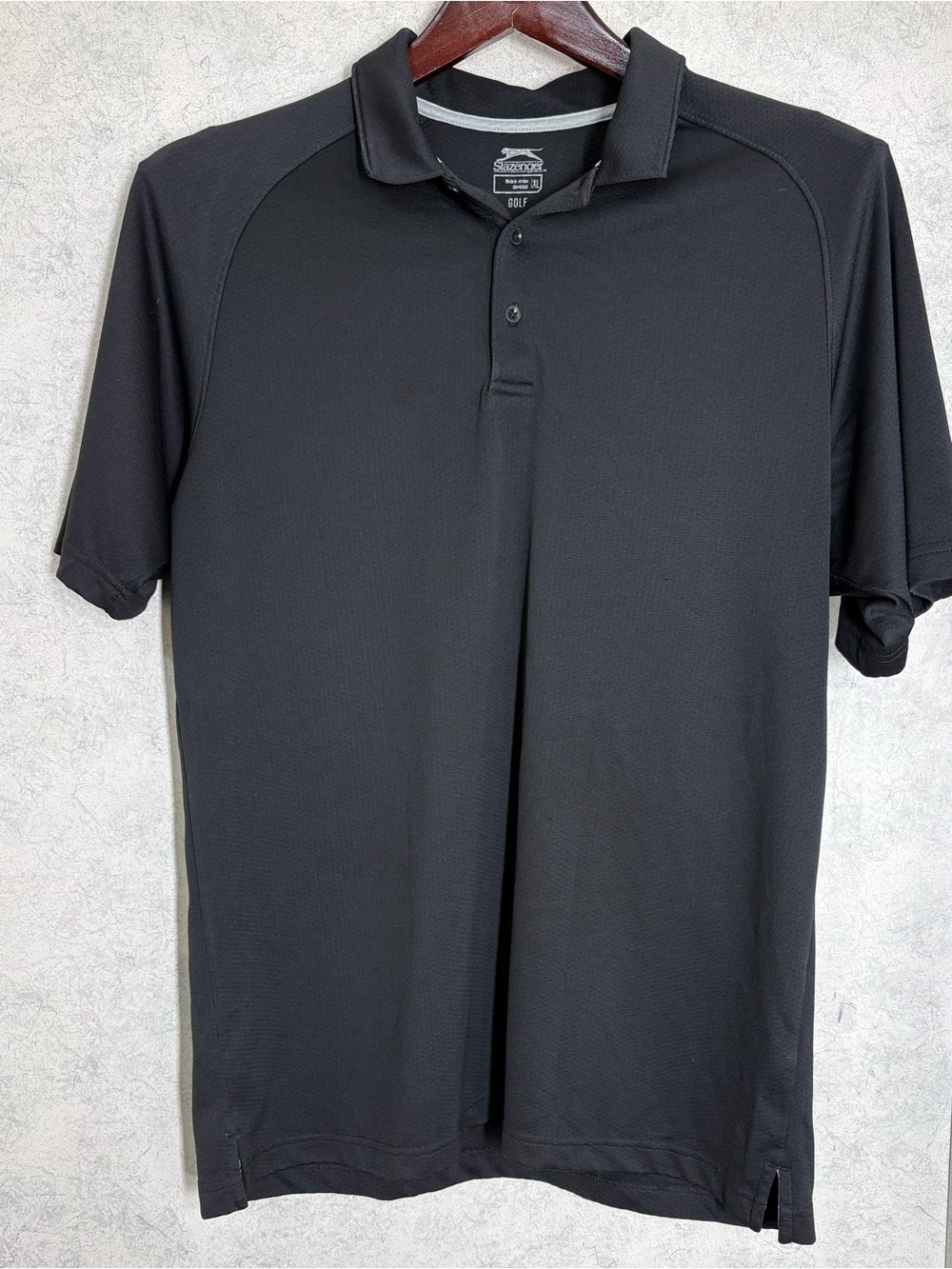 Slazenger Golf Polo Shirt Activates Inner Athlete Approach•Dress Well Play Well